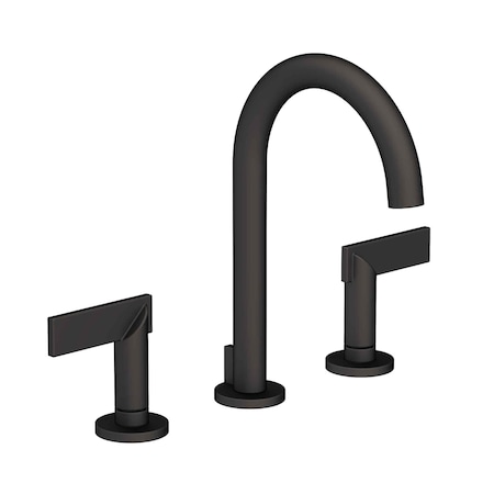 Newport Brass Widespread Lavatory Faucet in Flat Black 2480-56
